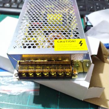Product Review of SPITZE Trafo Adaptor Power Supply 12V 10A 120W DJAMIN FULL POWER GARANSI 3BLN power supply titanium from Tokopedia customer review 2