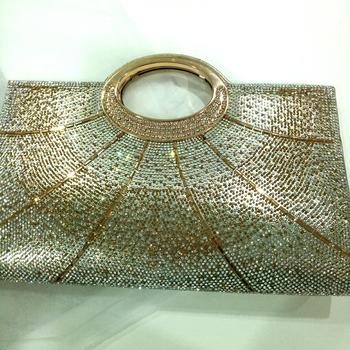 Product Review of Tas Pesta Kondangan Wanita Import Premium Kekinian Mewah Elegan Terbaru Crystal Clutch Bag 88533 from Tokopedia customer review 0
