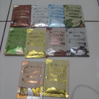 Product Review of BPOM Masker Wajah Bubuk Organik Travel Size By Lea Gloria 10 gr Murah from Tokopedia customer review 0