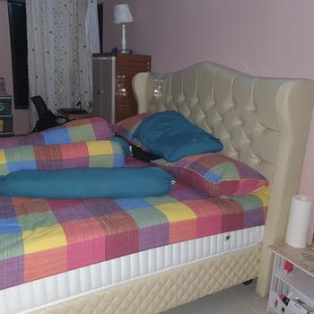 Product Review of Uniland Springbed Rivera Pillowtop Tiffany Full Set Kasur Spring Bed from Tokopedia customer review 1