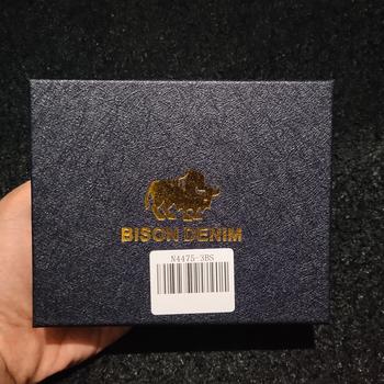 Product Review of Bison Denim Dompet Kulit Pria N4475 Hitam from Tokopedia customer review 0