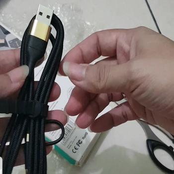 Product Review of USAMS U62 Kabel Data USB-Type C to Type C + Lightning PD Fast Charging from Tokopedia customer review 1