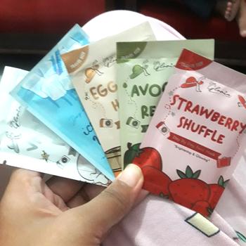 Product Review of BPOM Masker Wajah Bubuk Organik Travel Size By Lea Gloria 10 gr Murah from Tokopedia customer review 0