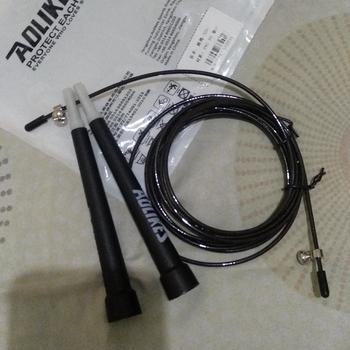 Product Review of 3201 AOLIKES SKIPPING ROPE TALI SKIPING CARDIO MUAY THAI LOMPAT TALI from Tokopedia customer review 0