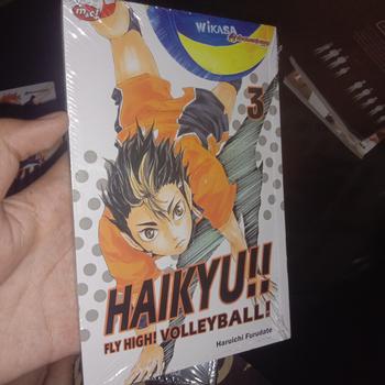 Product Review of Haikyu 1 2 3 4 5 6 7 8 9 10 (Segel Original) from Tokopedia customer review 1