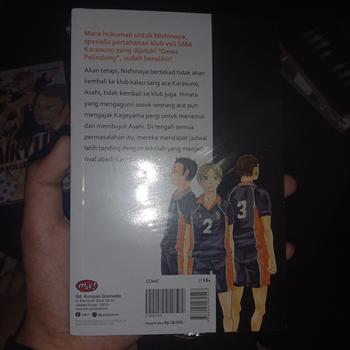 Product Review of Haikyu 1 2 3 4 5 6 7 8 9 10 (Segel Original) from Tokopedia customer review 3