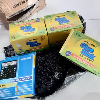 Product Review of MONTANA Glue Stick Lem Batang 10g 24 Pcs Strong Adhesive Perekat Serbaguna GS-10/Box from Tokopedia customer review 0