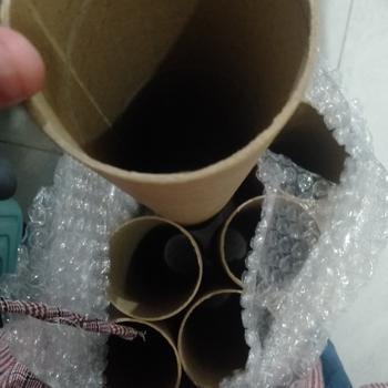 Product Review of Additional Karton Tube untuk Packaging Kertas Kado ukuran 60cm from Tokopedia customer review 0