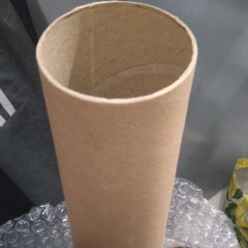 Product Review of Additional Karton Tube untuk Packaging Kertas Kado ukuran 60cm from Tokopedia customer review 1