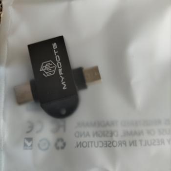 Product Review of Myroots OTG CONVERTER MR-OT02 2 IN 1 USB 3.0 MICRO USB DAN TYPE C from Tokopedia customer review 1