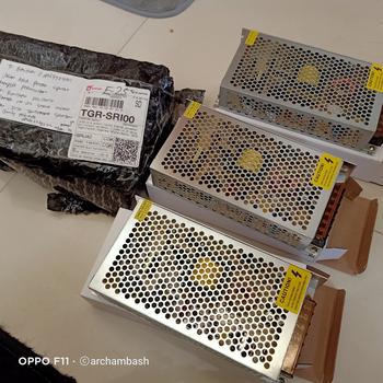 Product Review of SPITZE Trafo Adaptor Power Supply 12V 10A 120W DJAMIN FULL POWER GARANSI 3BLN power supply titanium from Tokopedia customer review 2