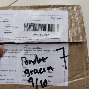 Product Review of Sticker CYCLONE Mitsubishi L300 - ORI from Tokopedia customer review 0