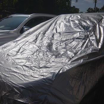 Product Review of Sarung Mobil XPANDER CROSS Silver POLOS Body Cover Xpander PREMIUM from Tokopedia customer review 0