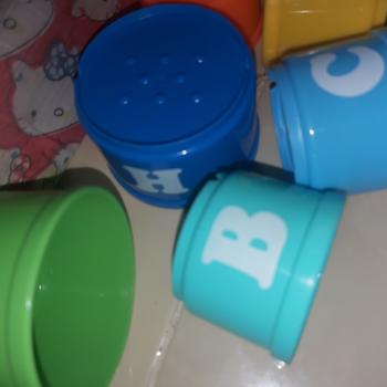 Product Review of Stacking Cup Tower Susun Mainan Stimulasi Bayi Pintar from Tokopedia customer review 0