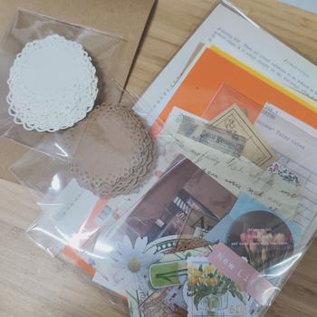 Product Review of kertas doily mini isi 4 hiasan doilie scrapbook from Tokopedia customer review 0