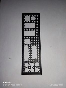 Product Review of Backplate Backpanel Custom Motherboard Universal Back plate Back Panel from Tokopedia customer review 2