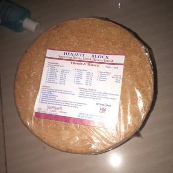 Mineral Blok Hexavit 1.5Kg Garam Multivitamin Sapi Kambing Domba - Shop ...