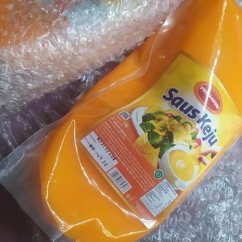 Product Review of Saus Keju / Cheese Sauce 1kg Prima Agung GROSIR Best Seller from Tokopedia customer review 1