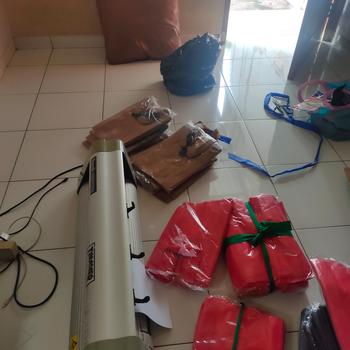 Product Review of Tas Spunbond Handle uk 25x35x8 / Goodie Bag / Tas Kain Polos from Tokopedia customer review 1