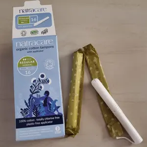 NATRACARE Applicator Cotton Tampon Regular 16s
