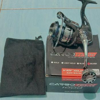 Product Review of Reel Versus Carbotech SW 1000-6000 Power handle Body carbon from Tokopedia customer review 1