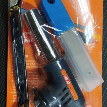 Product Review of IWA GAS TORCH ALAT LAS KOREK PEMANTIK API KEPALA GAS KALENG BAKAR BBQ from Tokopedia customer review 0