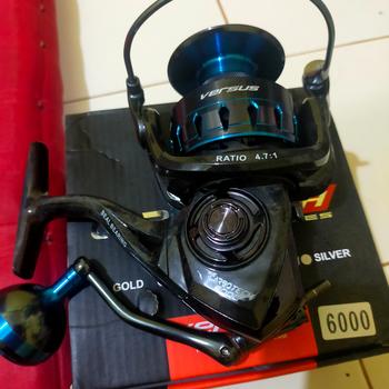 Product Review of Reel Versus Carbotech SW 1000-6000 Power handle Body carbon from Tokopedia customer review 0
