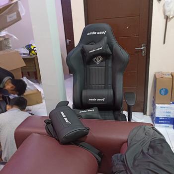 Product Review of AndaSeat Jungle Series Premium Kursi Gaming Chair Black from Tokopedia customer review 2