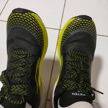 Product Review of Sepatu 910 Nineten Haze 1.5 - Hitam/Hijau Neon/Putih (Running) from Tokopedia customer review 1