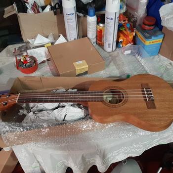 Product Review of ORIGINAL UKULELE COWBOY TENOR NATURAL FREE TAS PICK SENAR CADANGAN from Tokopedia customer review 0