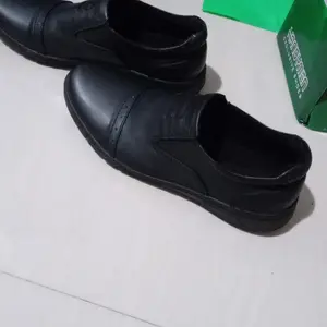 Handymen FG 02 Sepatu Kulit Dress Loafers - Black