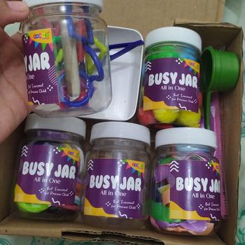 Product Review of Mainan Montessori Edukasi Anak Bayi Sensory Play Busy Jar Mulai 9 Bula from Tokopedia customer review 1