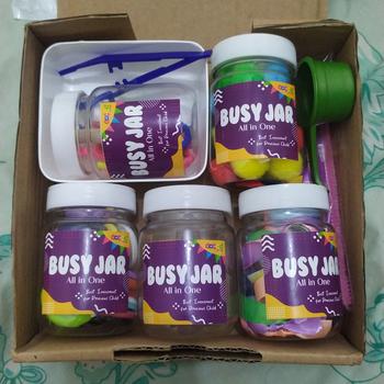 Product Review of Mainan Montessori Edukasi Anak Bayi Sensory Play Busy Jar Mulai 9 Bula from Tokopedia customer review 0