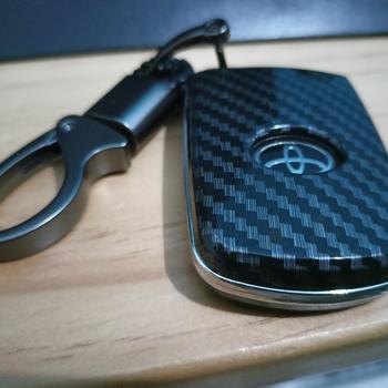 Product Review of cover key casing sarung kunci carbon voxy toyota sienta from Tokopedia customer review 2