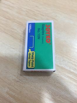 Product Review of JOYKO Isi Staples Kecil No 10 - Refill Steples Stapler 1 box isi 1000 from Tokopedia customer review 0