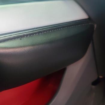 Product Review of Mini Car Arm Knee Pad | Bantal Penyangga lengan lutut Door Armrest Trim Mobil from Tokopedia customer review 0