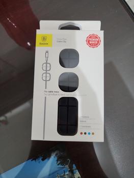 Product Review of Baseus ACTDJ-01 Cross Peas Cable Clip Black from Tokopedia customer review 0