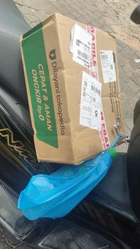 Product Review of Holder hp spion BESI penahan ponsel penyangga pencagak pegangan stand handphone di motor original kuat aman anti slip mudah di gunakan NB20 from Tokopedia customer review 1