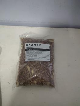 Product Review of Grande granola 500 gr (SEA SALT CARAMEL) from Tokopedia customer review 0