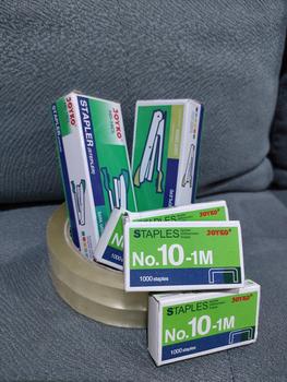 Product Review of JOYKO Isi Staples Kecil No 10 - Refill Steples Stapler 1 box isi 1000 from Tokopedia customer review 0