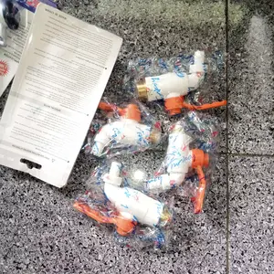 Kran Jumbo PVC PRR 1/2 3/4 inch Keran Air Tembok Drat Kuningan Engkol