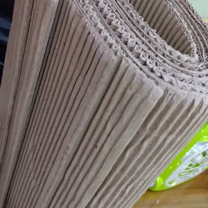 Brown single face corrugated 60cmx1m / Eco friendly wrap