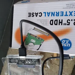 Casing HDD Hardisk Eksternal 2.5INCH USB 3.0 Transparan external case