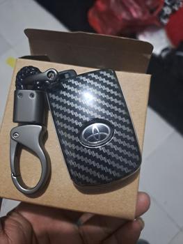 Product Review of cover key casing sarung kunci carbon voxy toyota sienta from Tokopedia customer review 0