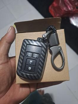 Product Review of cover key casing sarung kunci carbon voxy toyota sienta from Tokopedia customer review 1