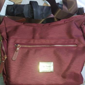 Product Review of Phillipe Jourdan Aurora Tas Selempang Wanita Maroon from Tokopedia customer review 1