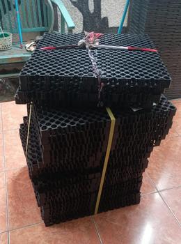 Product Review of DRAINASE RUMPUT SINTETIS tebal 3 CM UK 25 x 25 CM (HARGA PABRIK) from Tokopedia customer review 0