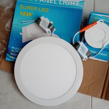Product Review of DOWNLIGHT LED BULAT RATA PLAFON 3W 6W 12W 18W CAHAYA PUTIH/KUNING- 3000K/6500K LAMPU PLAFON BULAT from Tokopedia customer review 0