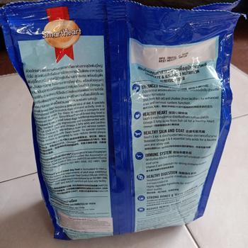 Product Review of SmartHeart Makanan Anjing Kering Dry Dog Food Small Breed Chicken & Liver Flavor 1.3 Kg from Tokopedia customer review 1