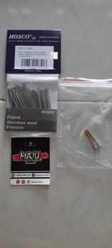Product Review of ￼screw sekrup baut pickup gitar bass elektrik hitam chrome gold 2.5mm humbucker emg seymour duncan from Tokopedia customer review 0